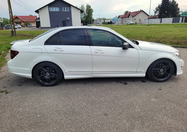 Mercedes-Benz Klasa C cena 59900 przebieg: 220100, rok produkcji 2013 z Sieniawa małe 137